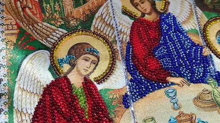 Вышивка бисером. Проект "Святая Троица"