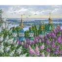 Купола Набор для частичной вышивки бисером Русская искусница 1031