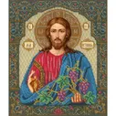 Иисус Христос – Лоза истинная Набор для частичной вышивки бисером Русская искусница 508