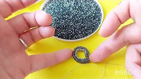 Цепочка из бисера со съемной подвеской.