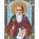 Вышивка бисером Святой Максим, 12,5x16,3, Русская искусница