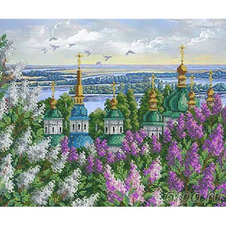 Купола Набор для частичной вышивки бисером Русская искусница 1031-0
